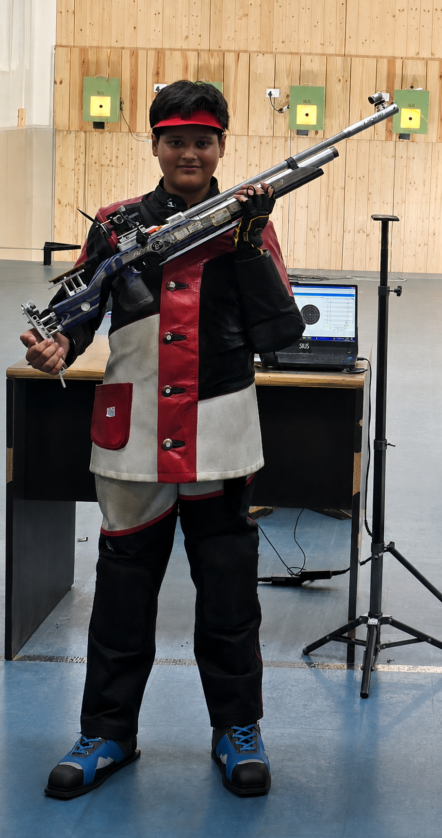 Laksh Chetan wins CBSE NZ Shooting gold 